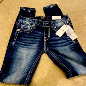 Miss Me Low Rise Ankle Skinny Size 26